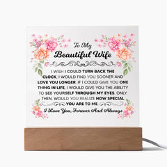 To My Beautiful Wife