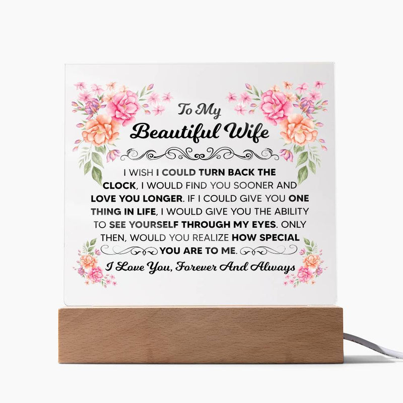 To My Beautiful Wife