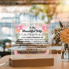 To My Beautiful Wife