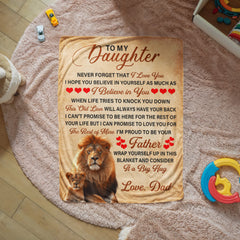 Daughter / Dad - Blanket