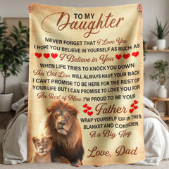 Daughter / Dad - Blanket