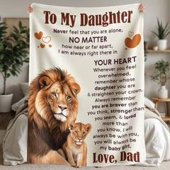 Daughter / Dad Blanket