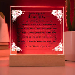 To My Grown Daughter