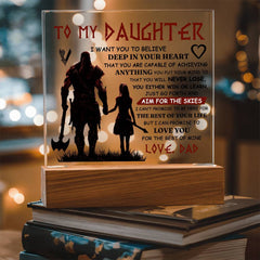 To My Daughter / Dad - Plaque